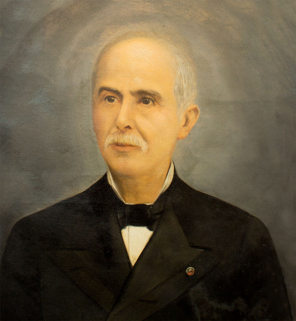Conselheiro Antonio Moreira de Barros. Imagem do acervo da Área de Museus, Patrimônio e Arquivo Históricos de Taubaté