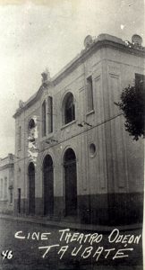 Fachada do antigo Cine Odeon (Que nasceu como Cine-Rio), criado pela Companhia Taubaté-Cinema, em 1912. O prédio é hoje ocupado pelas Lojas Americanas.