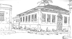 Ilustração de Tom Maia feita em 1976 - Acervo AMPAH