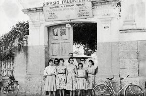 Ginásio Taubateano, no Solar da Viscondessa do Tremembé. Acervo AMPAH