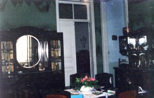 Vista parcial da sala de Jantar em 1988. Acervo Preserva Taubaté.